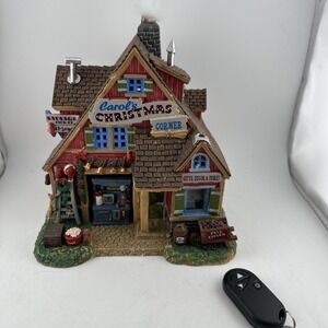Lemax Carol's Christmas Corner 2013 Lit Village House 35545 Retired Christmas
